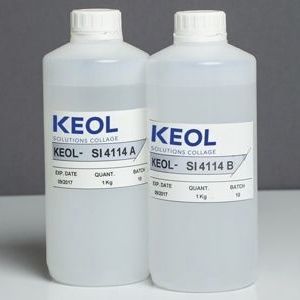 Silikonklebstoff - KEOL-SI 2336	 - KEOL - für Metall / Zweikomponenten / transparent