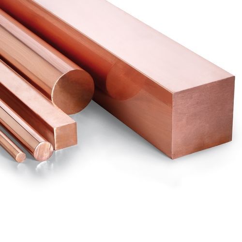 Kupferflachstange - CU ETP EN 13601 - Bronmetal - rund / für elektrische Anwendungen