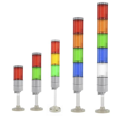 LED-Signalsäule - LTA-052T(W) - Hangzhou Yasong Electronic Co.,Ltd - Blitz / Permanent / 3-Farben