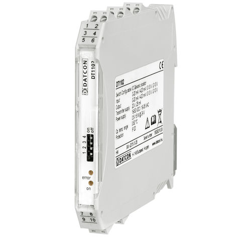 Galvanischer Isolator - DT1102 series - Datcon Industrial Electronics Ltd. - 4-20mA / Strom / DC-Spannung