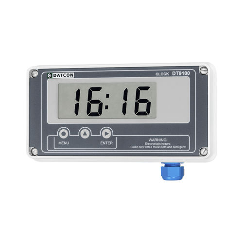 Eigensichere Uhr - DT9100  - Datcon Industrial Electronics Ltd. - LCD / Digital / 4-stellig