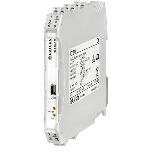 Galvanischer Isolator - DT1102 V - Datcon Industrial Electronics Ltd. - elektronisch / Polymer / Spannung