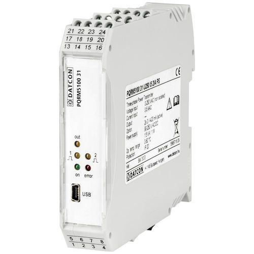 Leistungsüberwachungsrelais - PQRM5100 31 series - Datcon Industrial Electronics Ltd. - Strom / Spannung / Frequenz