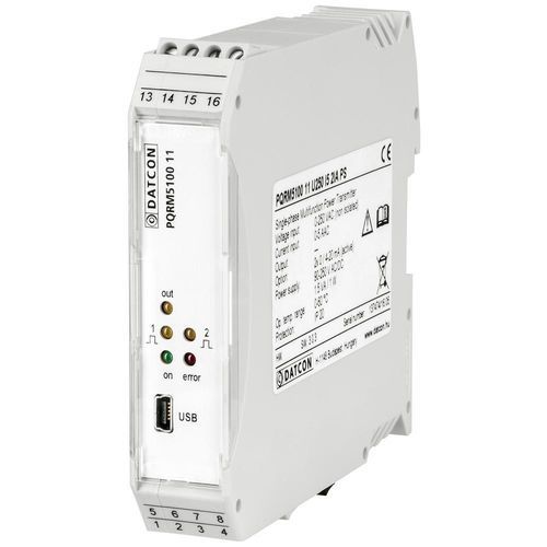 Leistungsüberwachungsrelais - PQRM5100 11 series - Datcon Industrial Electronics Ltd. - Phasen / Strom / Spannung