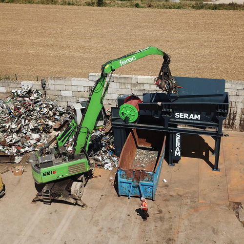 Sortiermaschine für Schrott - Seram - für Recyclingprodukte / automatisch / Vibration