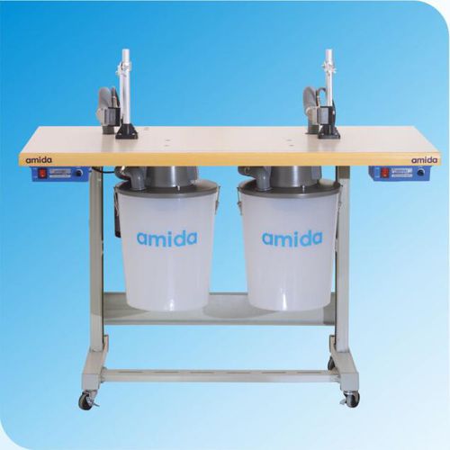 Zweikopfschneidemaschine - FT100-2 - Zhongshan Amida Mechanical & Electrical Equipment Co., Ltd. - Cutter / für Gewebe / Nachschneid