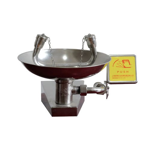 Wandmontierte Augendusche - DAAO6640 - shanghai DaAo safety equipment Co.LTD - Augen Gesicht / Edelstahl