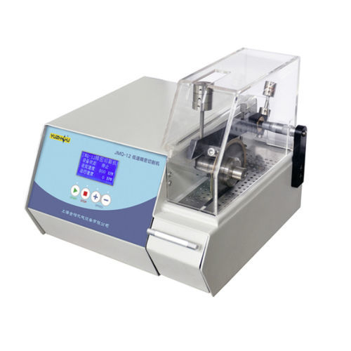 Schneidemaschine für Metallographieanwendungen - JMQ-12  - Shanghai Shangcai testing machine Co.,Ltd - Rundmesser / Proben / für Industrieanwendungen