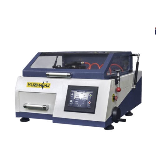 Schneidemaschine für Metallographieanwendungen - QG-PCB30 - Shanghai Shangcai testing machine Co.,Ltd - Rundmesser / Proben / CNC