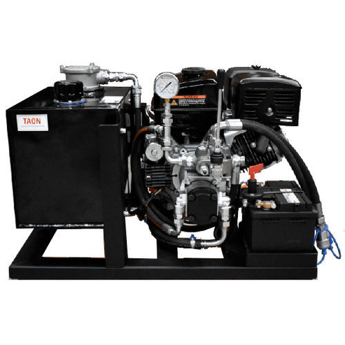 Benzin-Motor-Hydraulikaggregat - BP13-01 - Taon Hydraulik Komponenter ApS - stationär