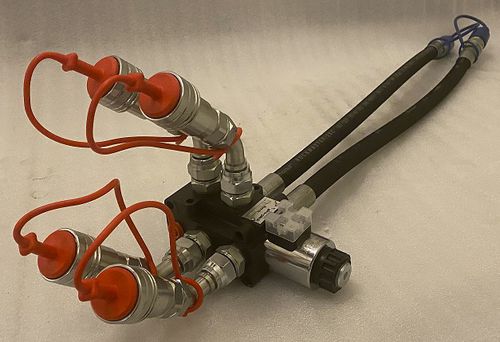 Mehrzweck-Rohrweiche - DVS6LK-12V - Taon Hydraulik Komponenter ApS - elektrisch betrieben