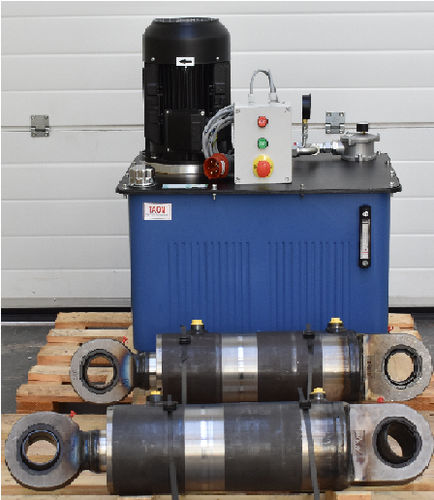 Hydraulikaggregat mit Elektromotor - Taon Hydraulik Komponenter ApS - für Beton