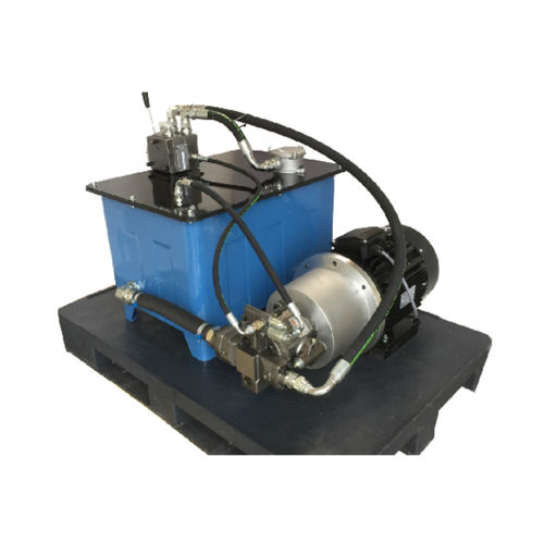 Hydraulikaggregat mit Elektromotor - HPU-01 - Taon Hydraulik Komponenter ApS - Flaschen / für Werkzeug / für Industrieanwendungen