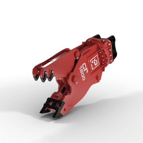 Hydraulische Abbruchzange / für Primärabbruch - CR1800 - Promove srl - für Sekundärabbruch / für Beton / drehbar