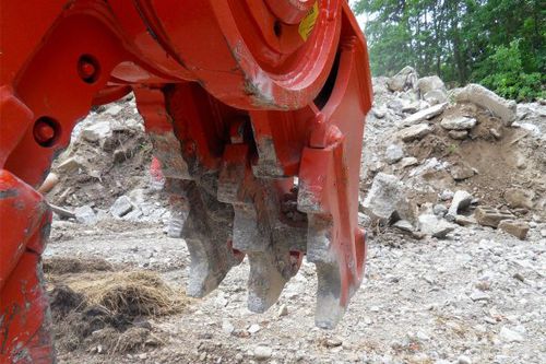 Hydraulische Abbruchzange / für Primärabbruch - CP4000 - Promove srl - für Sekundärabbruch / für Beton / drehbar