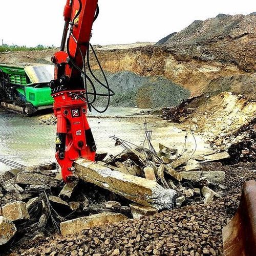 Hydraulische Abbruchzange / für Primärabbruch - CP600 - Promove srl - für Sekundärabbruch / für Beton / für kontrollierten Abbruch