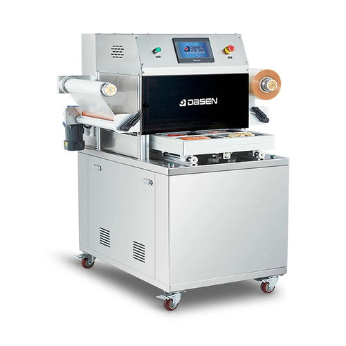 PLC-gesteuerte Verpackungsmaschine - DQ440VSL - Zhejiang Dasheng Intelligent Equipment co. ltd - Vakuum / vertikal / Fleisch