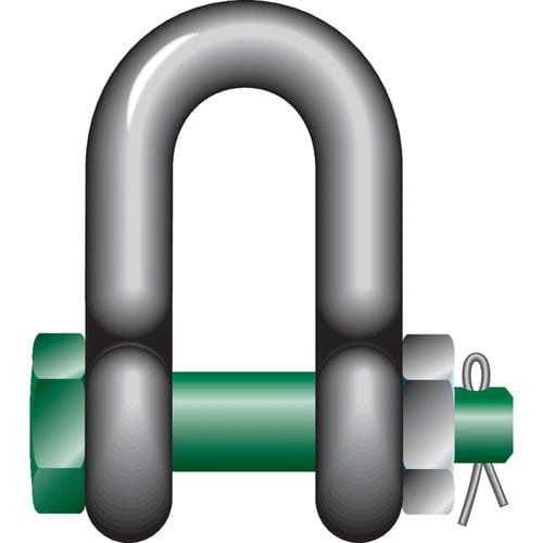 Schäkel zum Heben von Lasten / D - G-4153 - Mennens - mit Verriegelungen und Sicherungsmuttern / hochresistenter Stahl