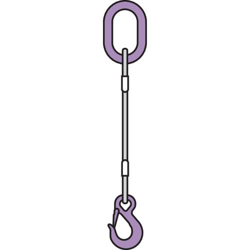 Drahtseil-Anschlagmittel - WLS-175  - Mennens - Seil / Aluminium / Stahl