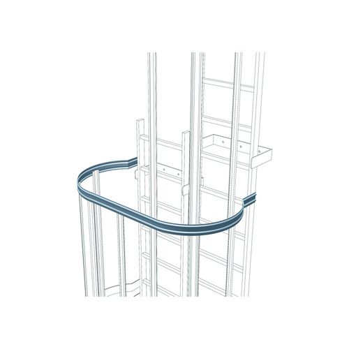 Aluminiumleiter - Mennens - anodisiertes Aluminium / Stahl / stationär