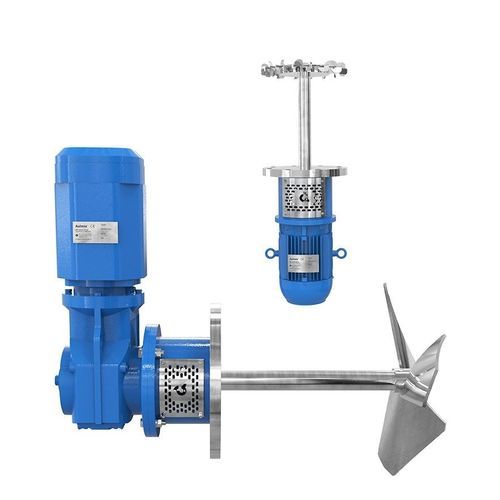 Turbinenmischer - Gear Unit ZB(R) - Autmix - Flügelschraube / horizontal / Tankboden