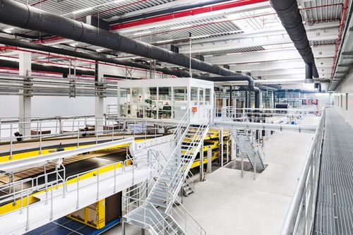 Wellkartonmaschine - WIDTH - BHS - mit hoher Kapazität / mit hohem Durchsatz