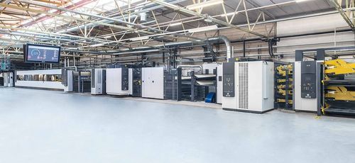 Karton-Produktionsanlage - NICE Dry End - BHS - modular