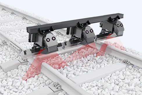 Laserinspektionssystem - V-CUBE - Mermec - Mess / Oberflächen / für die Bahntechnik