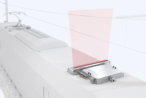 Lasermesssystem - Mermec - für Schienen / für Luftkabel / für die Bahntechnik