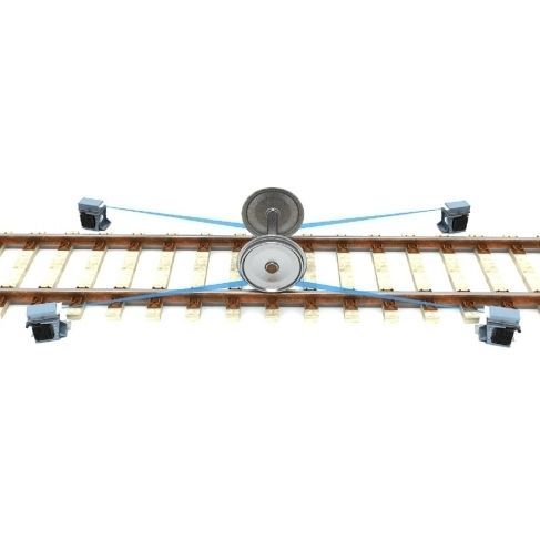Multikamera-Inspektionssystem - W-INSPECT - Mermec - zur Fehlererkennung / Oberflächen / für Eisenbahnrad