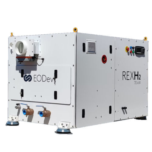 Wasserstoff-Stromaggregat - REXH2® - EODev - Brennstoffzellen / dreiphasig / stationär