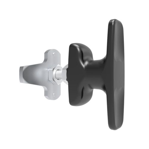 Absperrbarer Verschluss - B-1108-20-A4 - FORND - 1/4-Umdrehung / Zink-Druckguss / mit T-Griff