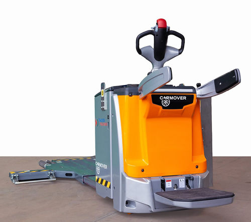 Fahrzeugschlepper - CarMover 1200 - Tracked Machines Italia SRL - elektrisch / auf Reifen / Begleiter