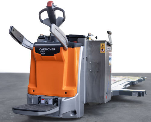 Fahrzeugschlepper - CarMover XL - Tracked Machines Italia SRL - elektrisch / auf Reifen / Begleiter