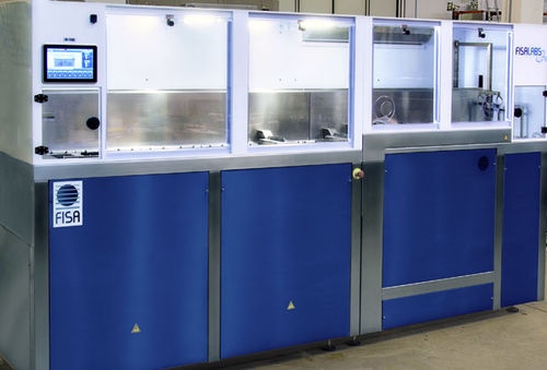 Kompakte Reinigungsanlage - FISALABS One - Fisa North America - Ultraschall / für Brillengläser / für Beschichtung