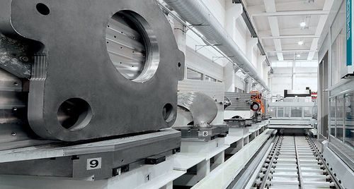 3-Achsen-Bearbeitungszentrum - PAMA SpA - vertikal / Roboter / mit automatischem Be- und Entladen