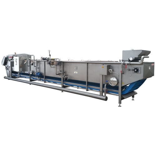 Gemüseblanchierer - TBBC03 - TABANLI MAKINA SAN VE TIC LTD STI - für die Lebensmittelindustrie / Band / kontinuierlicher Wasserkühler