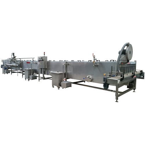 Pasteurisierer mit Kühler / Tunnel - TPCT - TABANLI MAKINA SAN VE TIC LTD STI - für die Lebensmittelindustrie / kontinuierlich