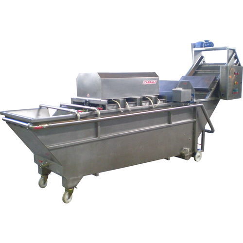 Gurkenwaschmaschine - TVBW - TABANLI MAKINA SAN VE TIC LTD STI - Paprikaschoten / Bürsten