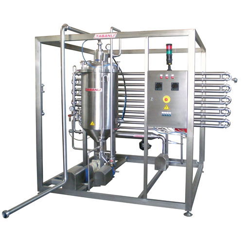 Rohrförmiger Pasteurisierer - TDTPH - TABANLI MAKINA SAN VE TIC LTD STI - für die Lebensmittelindustrie / Entlüfter