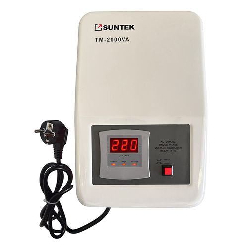 Einphasiger Spannungskonstanthalter - SUNTEK TM-2000VA - Electrosheriff - automatisch