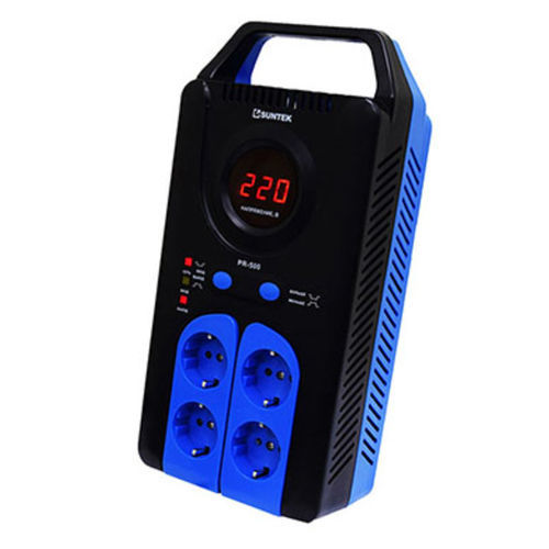 Einphasiger Spannungskonstanthalter - SUNTEK PR 500 VA - Electrosheriff - dreiphasig / elektronisch