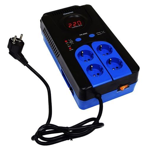Einphasiger Spannungskonstanthalter - SUNTEK PR 2000 VA - Electrosheriff - dreiphasig / elektronisch