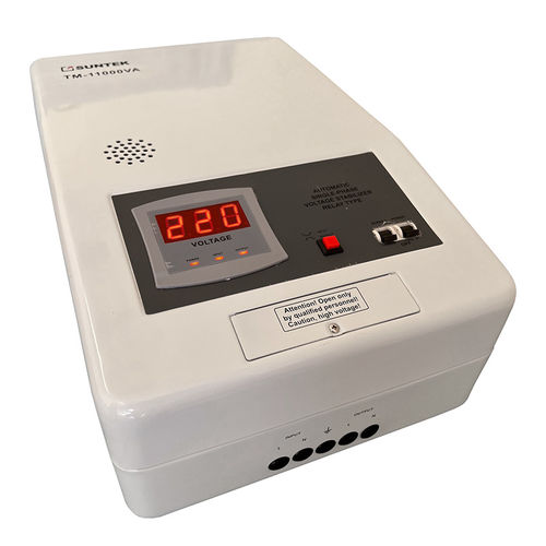 Einphasiger Spannungskonstanthalter - SUNTEK TM-110OOVA - Electrosheriff - automatisch