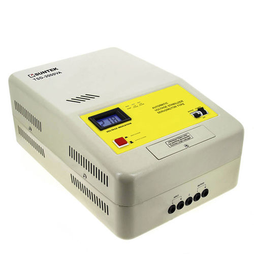 Einphasiger Spannungskonstanthalter - SUNTEK 3000 VA EM - Electrosheriff - dreiphasig / automatisch