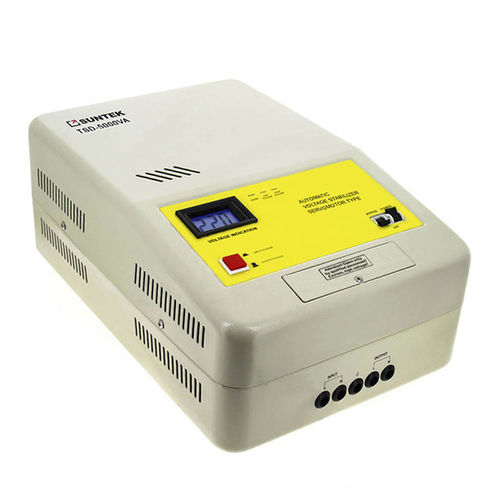 Einphasiger Spannungskonstanthalter - SUNTEK 5000 VA EM - Electrosheriff - dreiphasig / automatisch
