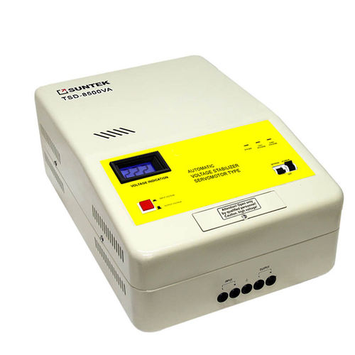 Einphasiger Spannungskonstanthalter - SUNTEK 8500 VA EM - Electrosheriff - dreiphasig / automatisch