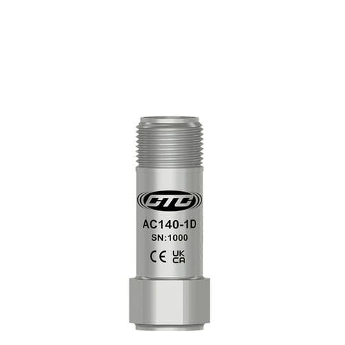 Miniatur-Beschleunigungsmesser - AC140 - CTC - hermetisch dicht / Industrie