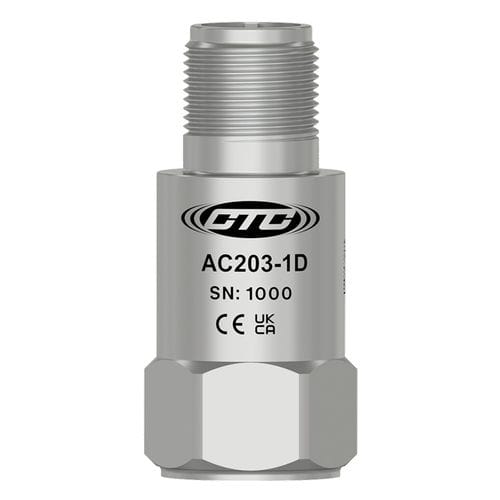 Hermetisch dichter Beschleunigungsmesser - AC203 - CTC - Industrie