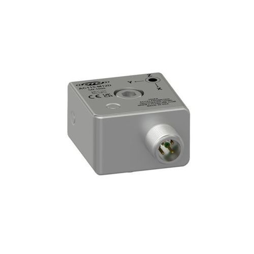 Dreiachsiger Beschleunigungsmesser - AC115-M12D - CTC - hermetisch dicht